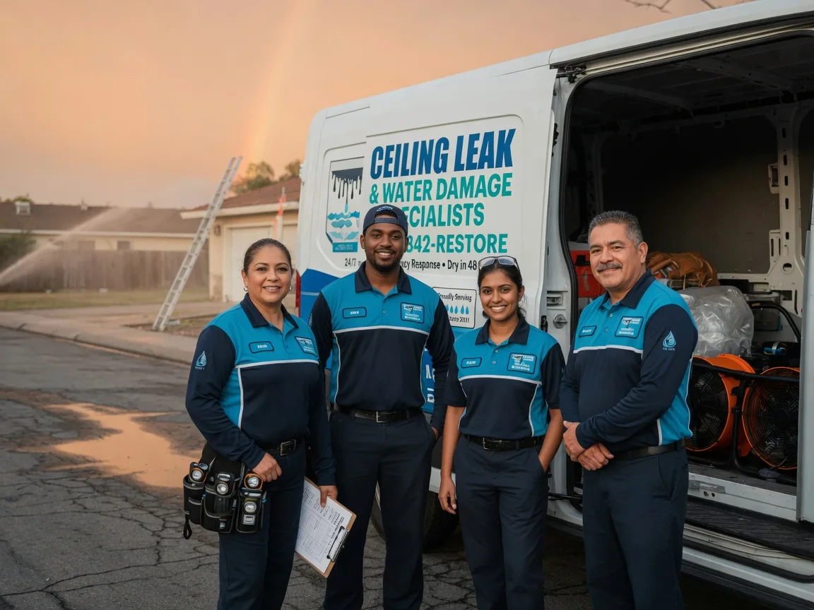 Ceiling Leak Cleanup company in Redway, CA